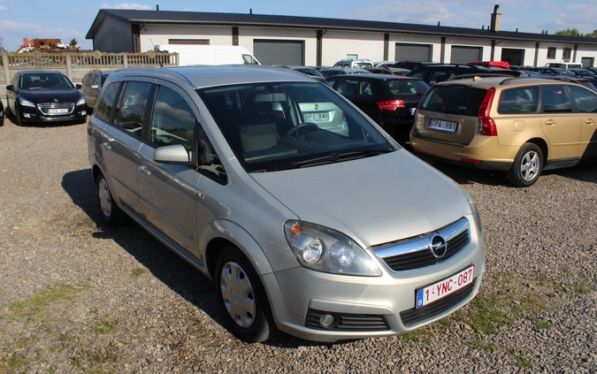 Opel Zafira cena 18900 przebieg: 244519, rok produkcji 2008 z Rzepin małe 301